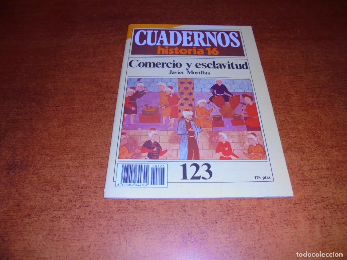 Coleccionismo de revistas y peri&oacute;dicos: CUADERNOS HISTORIA 16, N&ordm; 123: COMERCIO Y ESCLAVITUD. PUBLICIDAD SEAT M&Aacute;LAGA.