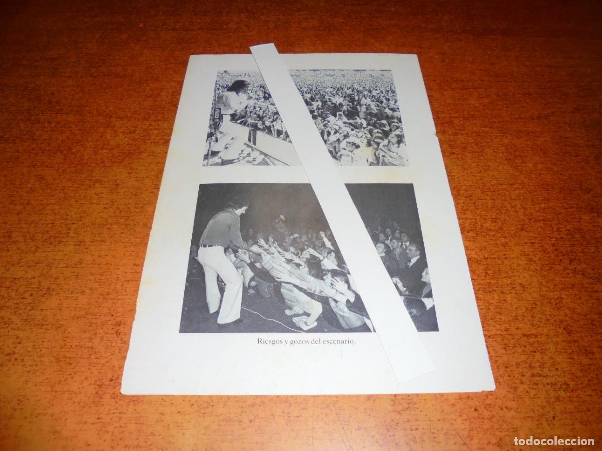 Coleccionismo de revistas y peri&oacute;dicos: RARO RETAL DE REVISTA O LIBRO: CAMILO SESTO EN CONCIERTO. CON UNA FAN. PINTANDO. CON SU PERRO.