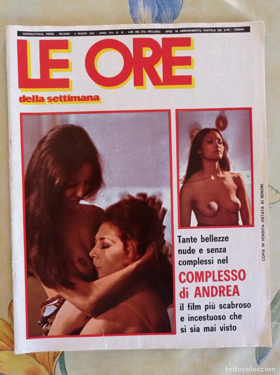 revista erotica le ore  laura gemser, silvia d - Acquista Altre riviste e  giornali moderni su todocoleccion