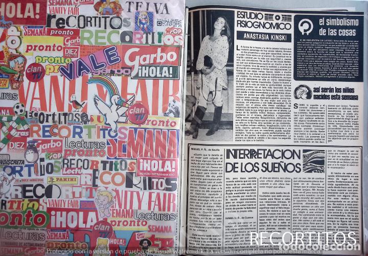 Collezionismo di Riviste e Giornali: NASTASSIA KINSKI ANASTASIA NATSAJA