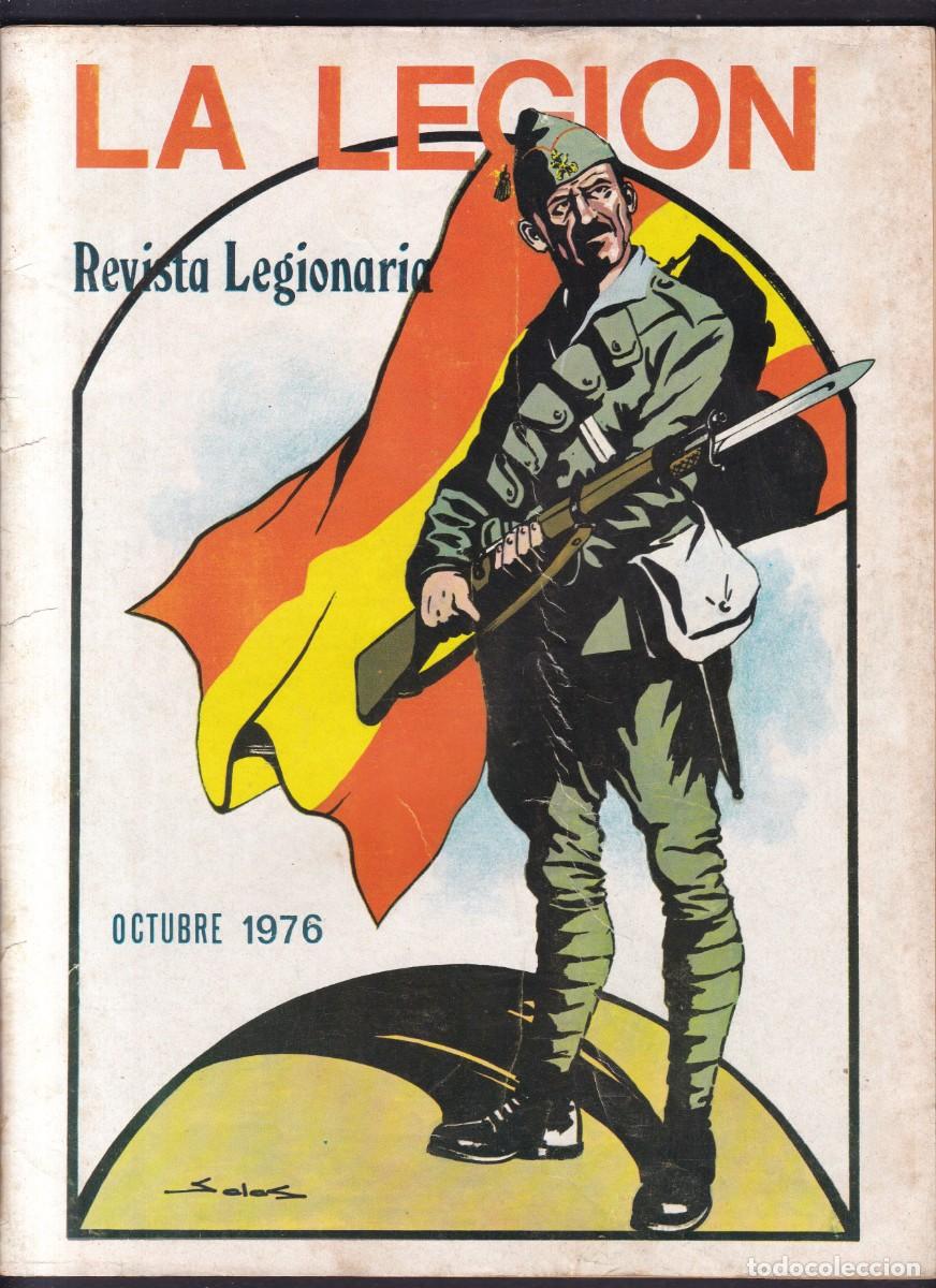 Coleccionismo de revistas y peri&oacute;dicos: LA LEGION - REVISTA LEGIONARIA - OCTUBRE 1976