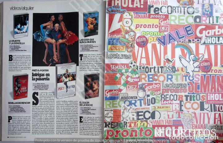 Coleccionismo de Revistas y Peri&oacute;dicos: PRET A PORTER IMAN SOFIA LOREN