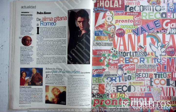 Coleccionismo de Revistas y Peri&oacute;dicos: PEDRO ALONSO ANA BELEN REBECCA DE MORNAY CANDELA PE&Ntilde;A