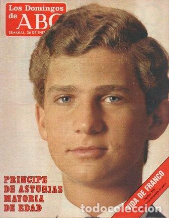 Coleccionismo de Revistas y Peri&oacute;dicos: LOS DOMINGOS DE ABC SUPLEMENTO SEMANAL 26 DE ENERO DE 1986 - A-REV-2608