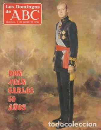 Coleccionismo de Revistas y Peri&oacute;dicos: LOS DOMINGOS DE ABC SUPLEMENTO SEMANAL 3 DE ENERO DE 1988 - A-REV-2610