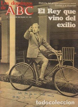 Coleccionismo de Revistas y Peri&oacute;dicos: LOS DOMINGOS DE ABC SUPLEMENTO SEMANAL 6 DICIEMBRE DE 1981 - A-REV-2611