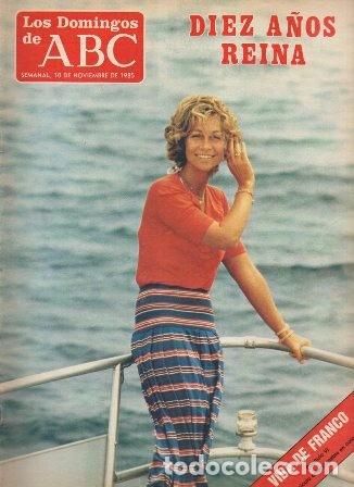 Coleccionismo de Revistas y Peri&oacute;dicos: LOS DOMINGOS DE ABC SUPLEMENTO SEMANAL 10 DE NOVIEMBRE DE 1985 - A-REV-2612