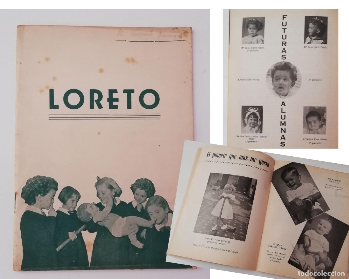 Collezionismo di Riviste e Giornali: COLEGIO LORETO VALENCIA: ANTIGUA REVISTA /OLD MAGAZINE DICIEMBRE 1958 NUEVA ESTRUCTURA