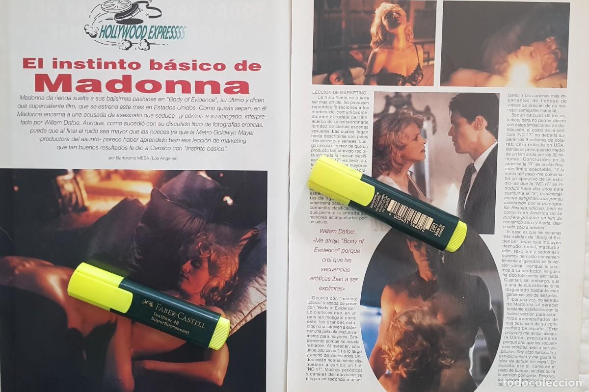 Coleccionismo de Revistas y Peri&oacute;dicos: Reportaje Madonna. Enero 1993