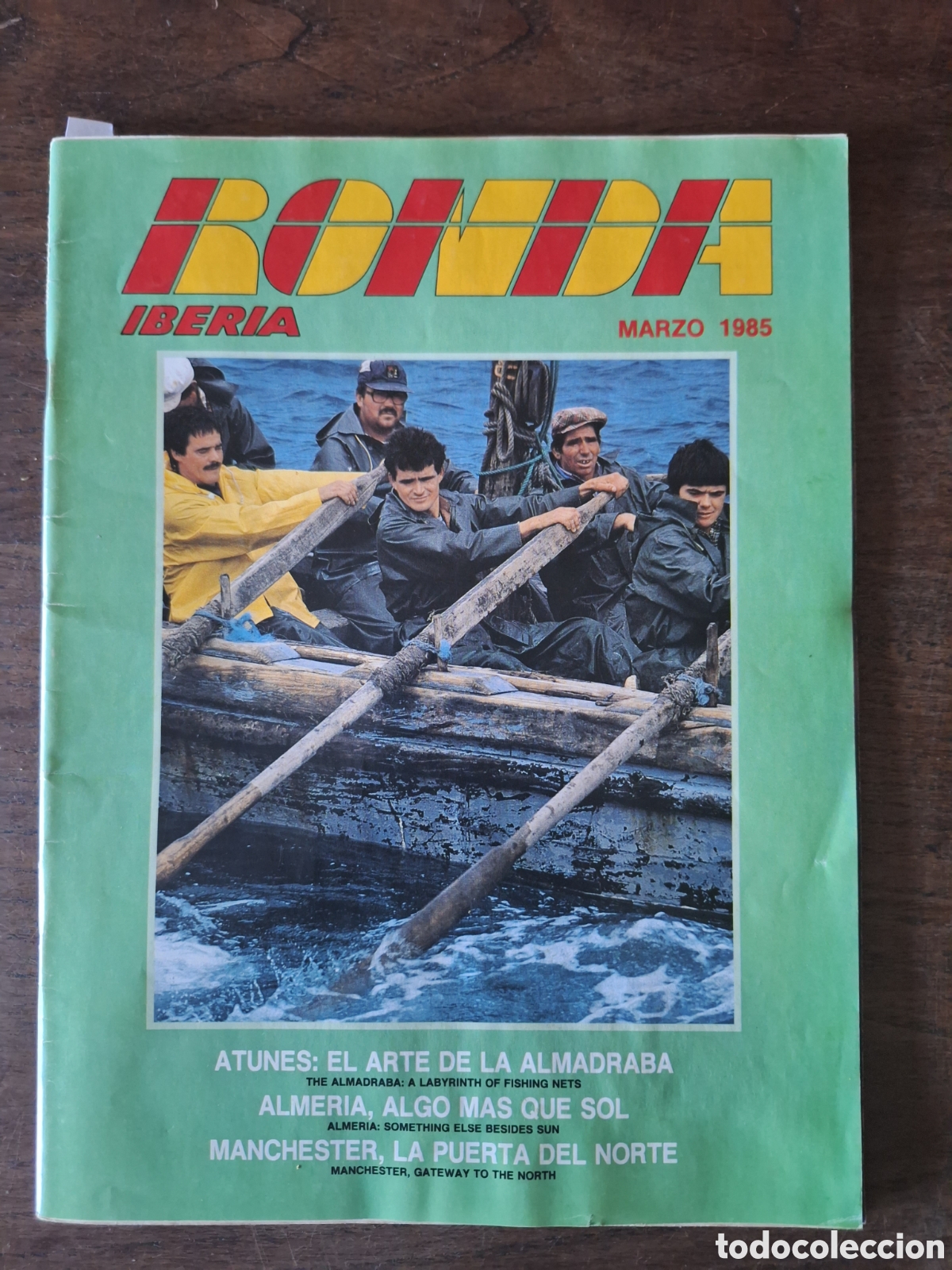 Coleccionismo de revistas y peri&oacute;dicos: Revista ronda iberia de marzo 1985 seat ibiza