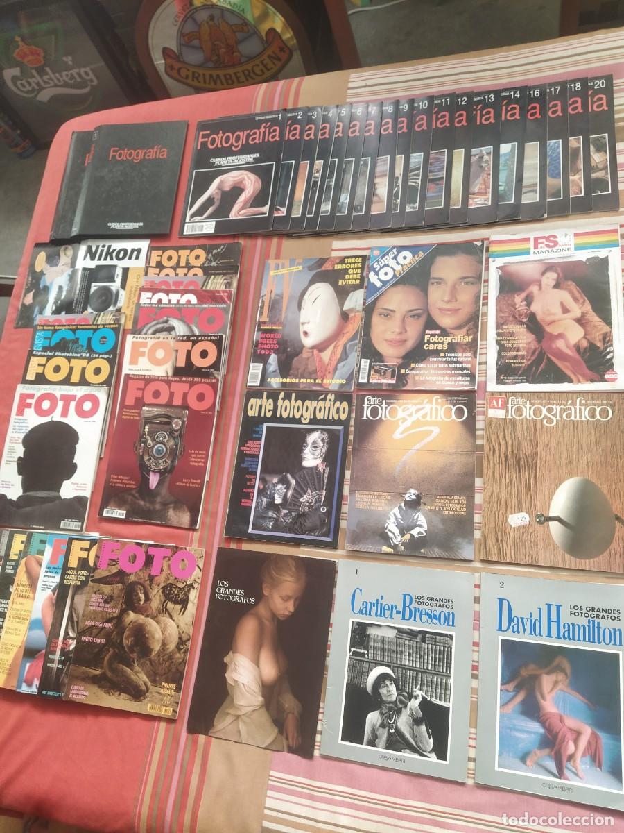 Coleccionismo de revistas y peri&oacute;dicos: Fotograf&iacute;a , foto y foto profesional, gran lote de 48 revistas sobre fotografos, ver 29 fotos.