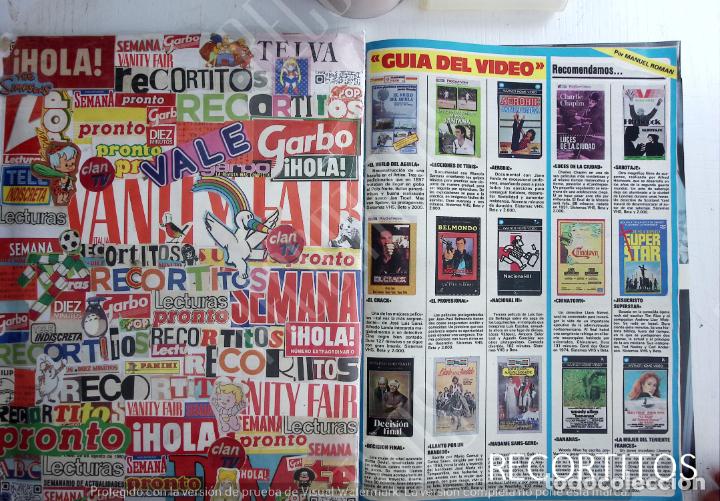 Coleccionismo de Revistas y Peri&oacute;dicos: JEAN PAUL BELMONDO ALFRED HITCHCOCK JESUCRISTO SUPER STAR CHINATOWN AEROBIX JANE FONDA MANUEL SANTA