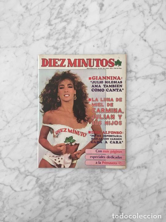 Coleccionismo de Revistas y Peri&oacute;dicos: DIEZ MINUTOS - 1984 - SILVIA MARSO, MICHAEL JACKSON, GIANNINA FACIO, MARIA CASAL, BARBARA BOUCHET