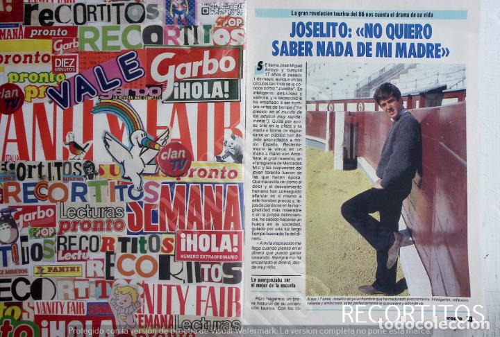 Coleccionismo de Revistas y Peri&oacute;dicos: JOSELITO