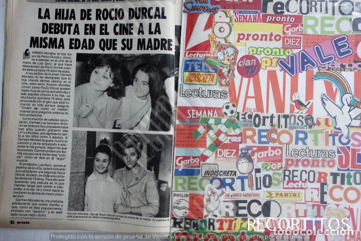 Coleccionismo de Revistas y Peri&oacute;dicos: ROCIO DURCAL CARMEN MORALES