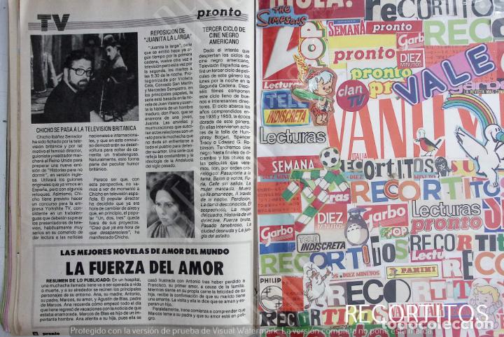 Coleccionismo de Revistas y Peri&oacute;dicos: CHICHO IBA&Ntilde;EZ SERRADOR un dos tres 1 2 3 JUANITA LA LARGA VIOLETA CELA