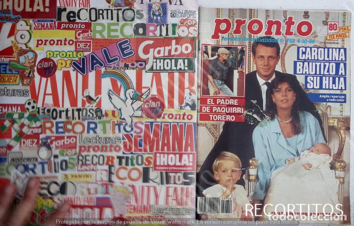 Colecionismo de Revistas e Jornais: recorte portada carolina de monaco