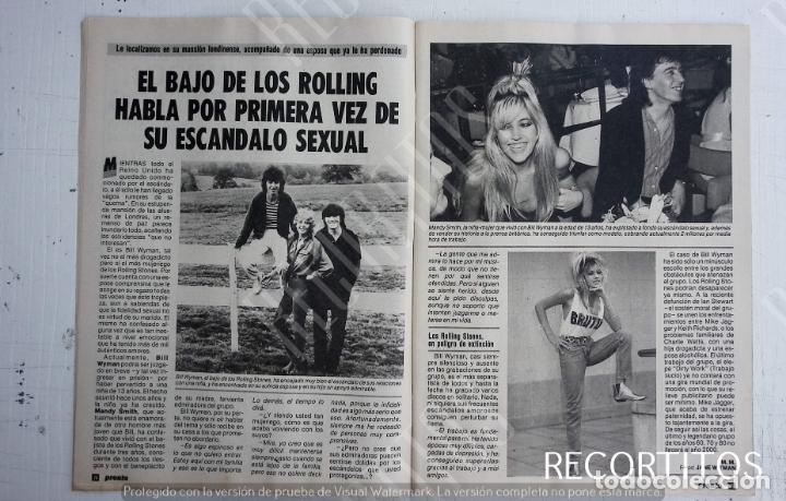 Coleccionismo de Revistas y Peri&oacute;dicos: BILL WYMAN THE ROLLING STONES mandy smith