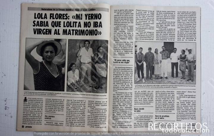 Coleccionismo de revistas y peri&oacute;dicos: amparo mu&ntilde;oz MISS ESPA&Ntilde;A UNIVERSO lola flores