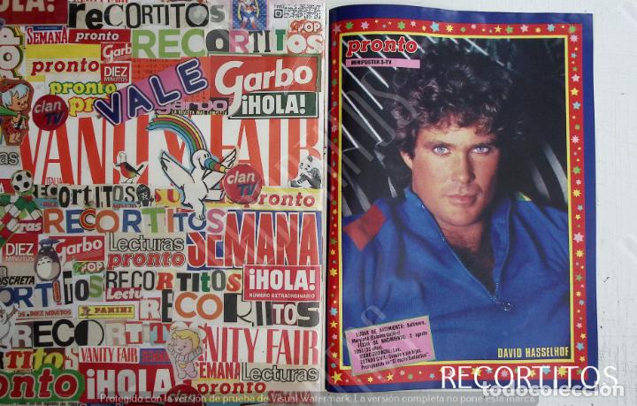 Coleccionismo de Revistas y Peri&oacute;dicos: david hasselhoff EL COCHE FANTASTICO poster