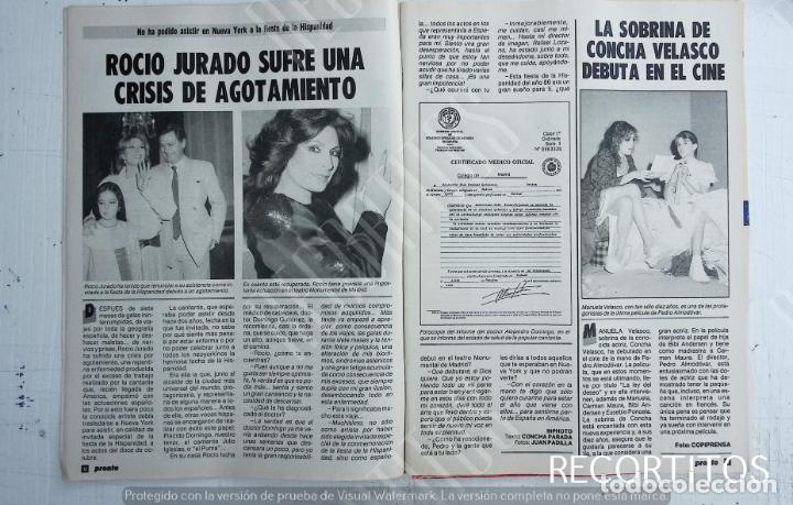 Coleccionismo de Revistas y Peri&oacute;dicos: rocio jurado manuela velasco