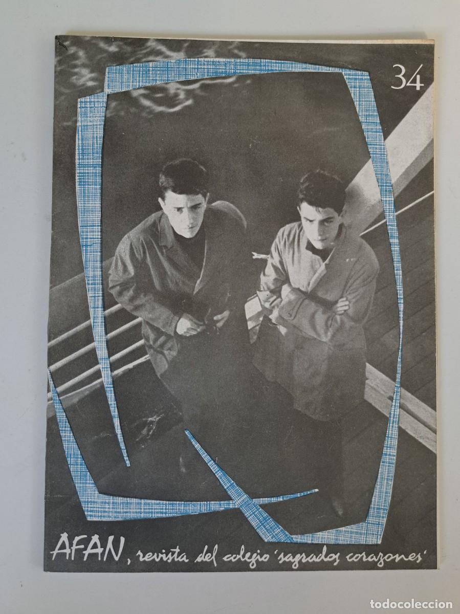 Coleccionismo de Revistas y Peri&oacute;dicos: ANTIGUA REVISTA COLEGIO DE LOS SAGRADOS CORAZONES MARTIN DE LOS HEROS 91 - AFAN N&ordm; 14 - 1954 - MULTI