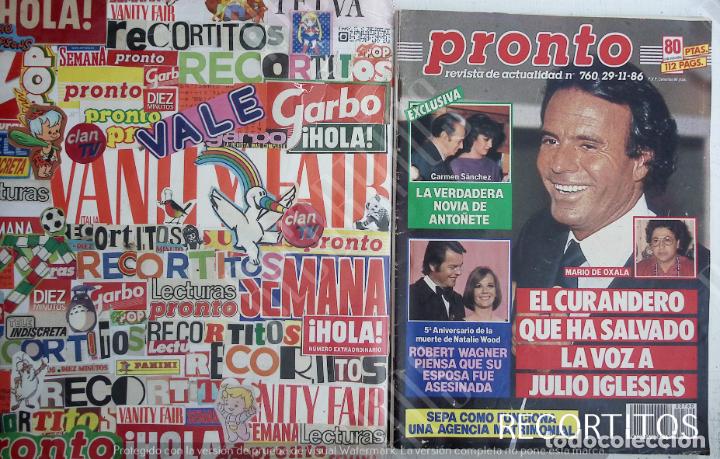 Coleccionismo de Revistas y Peri&oacute;dicos: recorte portada julio iglesias