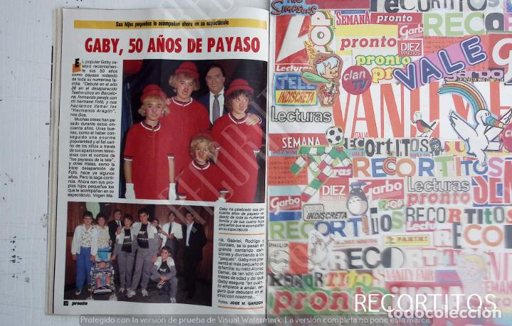 Collezionismo di Riviste e Giornali: gaby los payasos de la tele