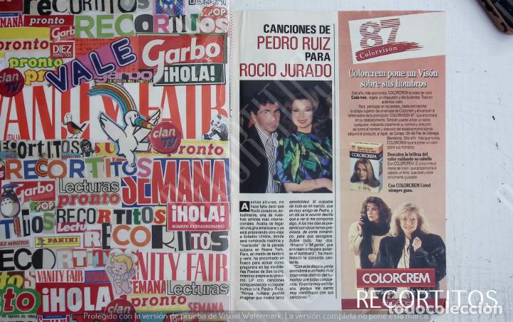 Coleccionismo de Revistas y Peri&oacute;dicos: rocio jurado pedro ruiz