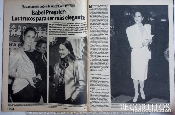 Coleccionismo de Revistas y Peri&oacute;dicos: isabel preysler la mas elegante