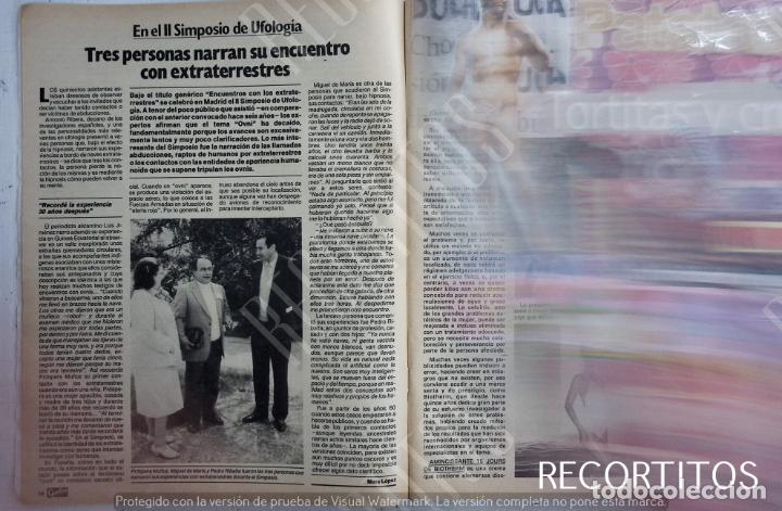 Coleccionismo de Revistas y Peri&oacute;dicos: UFO OVNI LA REINA SOFIA Y LOS EXTRATERRESTRES simposio encuentros extreterrestres