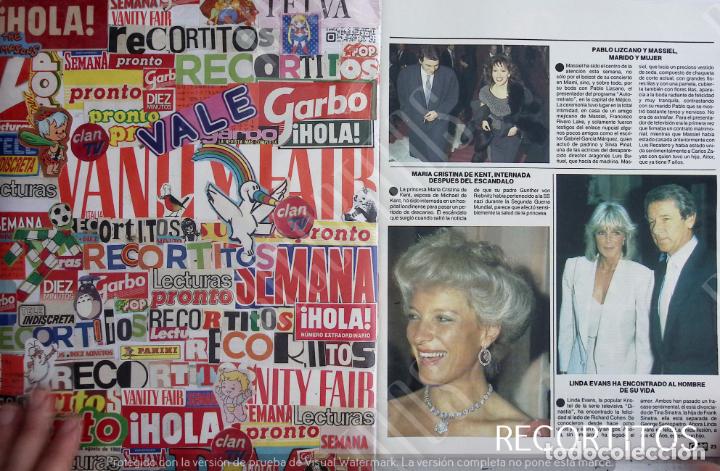 Coleccionismo de Revistas y Peri&oacute;dicos: maria cristina de kent linda evans dinastia massiel