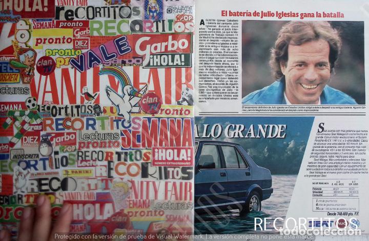 Coleccionismo de Revistas y Peri&oacute;dicos: julio iglesias