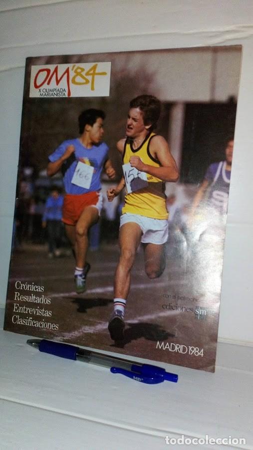 Coleccionismo de Revistas y Peri&oacute;dicos: Revista OM'84 X Olimpiada Marianista - Patrocinaba Ediciones SM - Madrid 1984