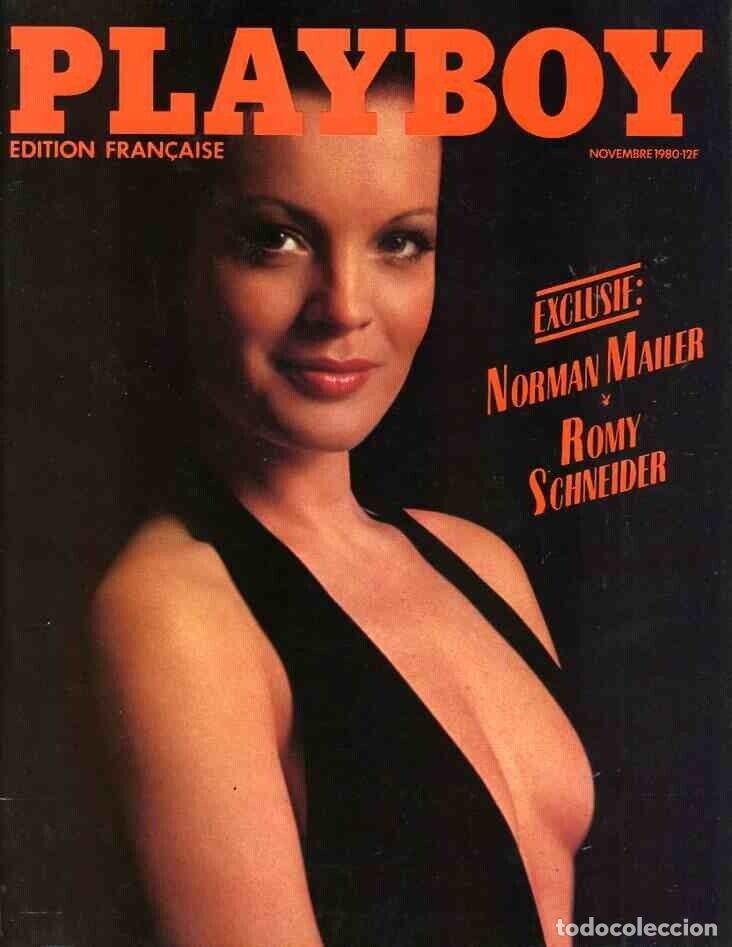 Coleccionismo de Revistas y Peri&oacute;dicos: PLAYBOY 1980 French edition magazine ROMY SCHNEIDER SISSI JEANA TOMASINO