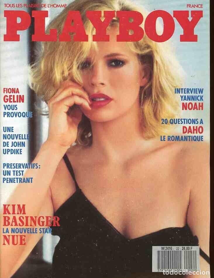 Coleccionismo de Revistas y Peri&oacute;dicos: PLAYBOY 1987 French edition magazine KIM BASINGER FIONA GELIN SYLVIE LANCEL