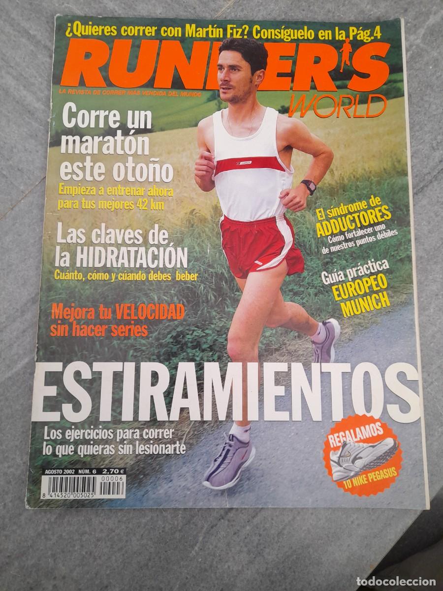 Collezionismo di Riviste e Giornali: Revista Runners runner's running atletismo N&deg; 6 Mart&iacute;n Fiz europeo de M&uacute;nich