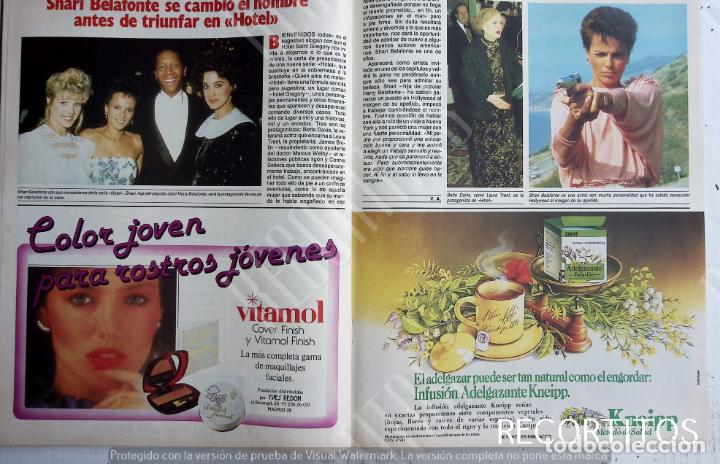 Coleccionismo de Revistas y Peri&oacute;dicos: SHARI BELAFONTE hotel CONNIE SELLECA bette davis vitamol