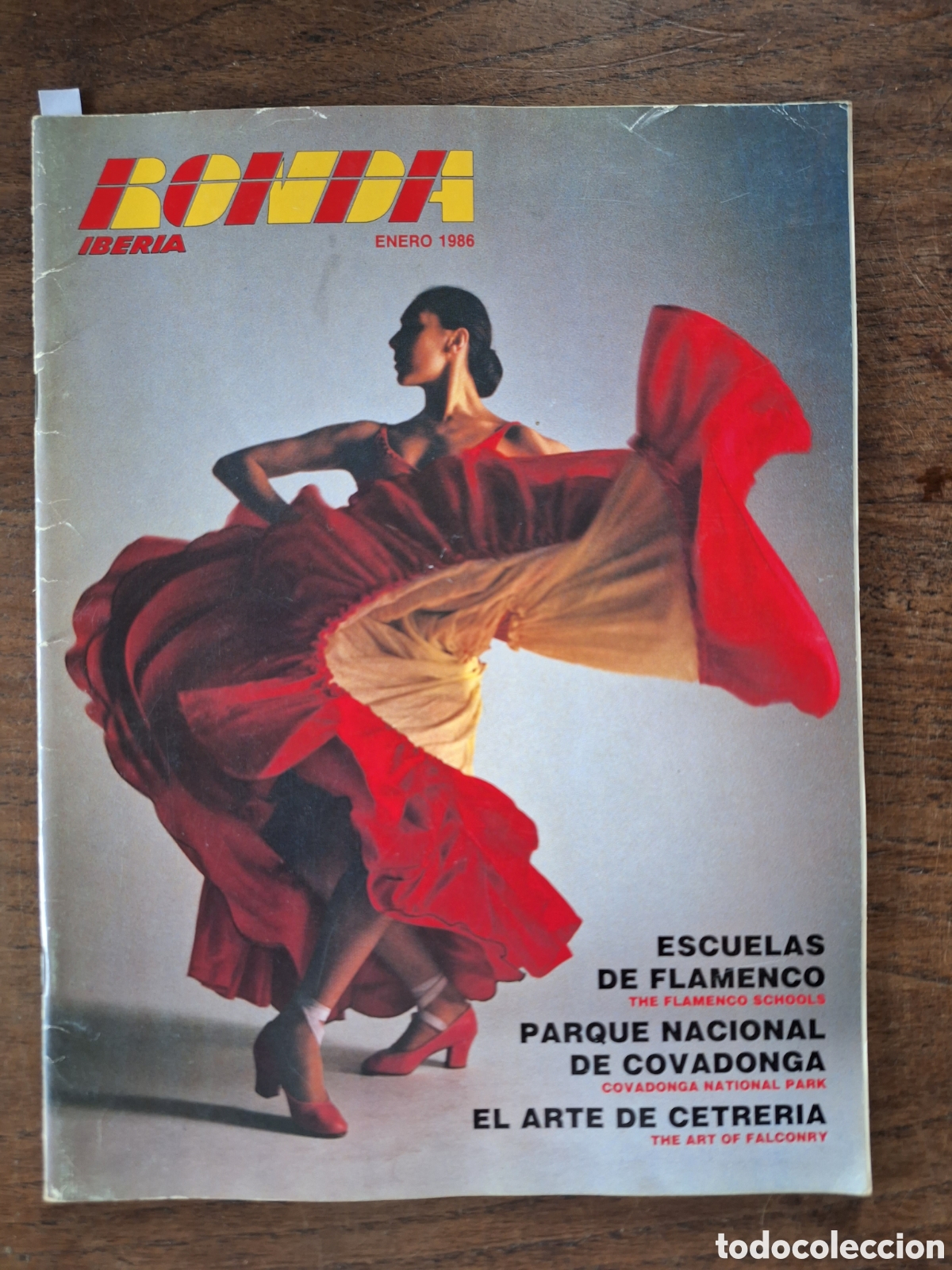 Coleccionismo de Revistas y Peri&oacute;dicos: Revista ronda iberia de enero 1986