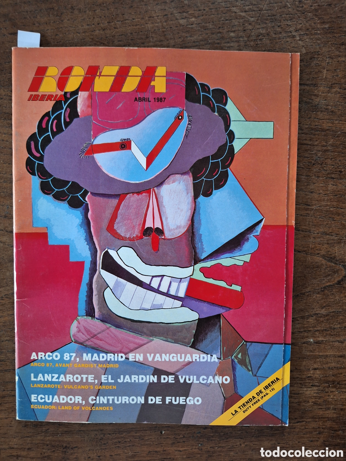 Sammeln von Zeitschriften und Zeitungen: Revista ronda iberia de abril 1987