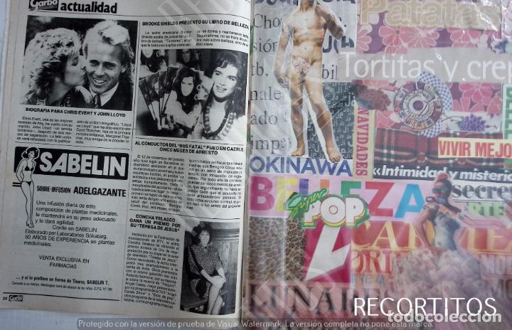 Sammeln von Zeitschriften und Zeitungen: brooke shields chris evert concha velasco
