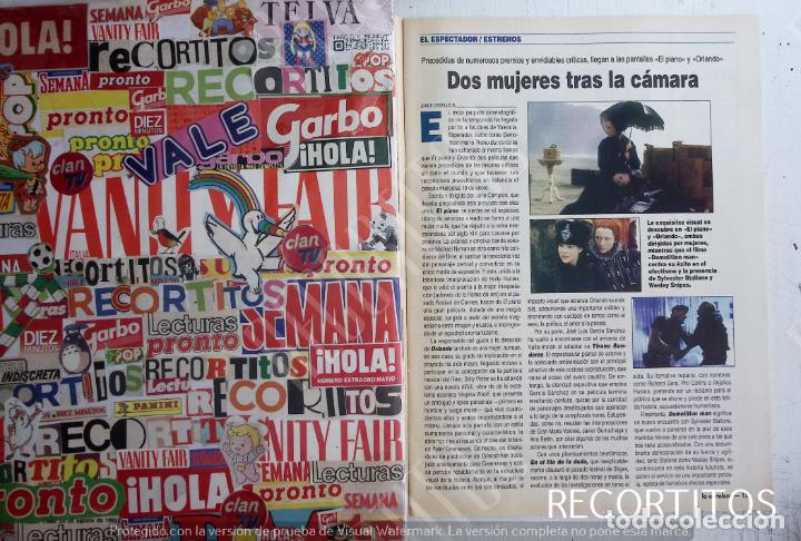 Coleccionismo de Revistas y Peri&oacute;dicos: WESLEY SNIPES SYLVESTER STALLONE DEMOLITION MAN el piano orlando Tilda Swinton