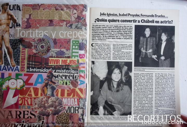 Coleccionismo de Revistas y Peri&oacute;dicos: chabely iglesias chabeli isabel preysler