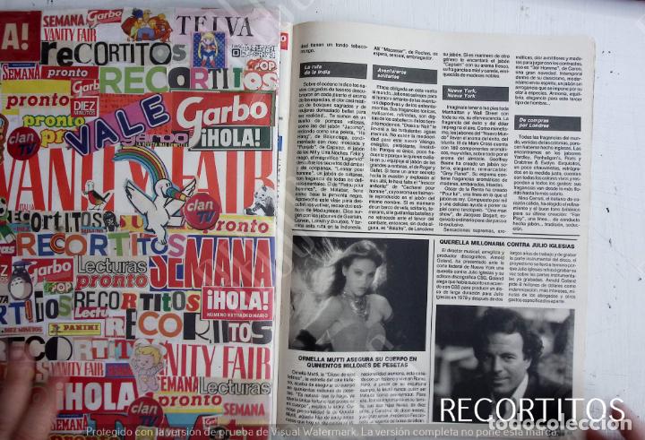 Coleccionismo de Revistas y Peri&oacute;dicos: ORNELLA MUTI MUTTI julio iglesias