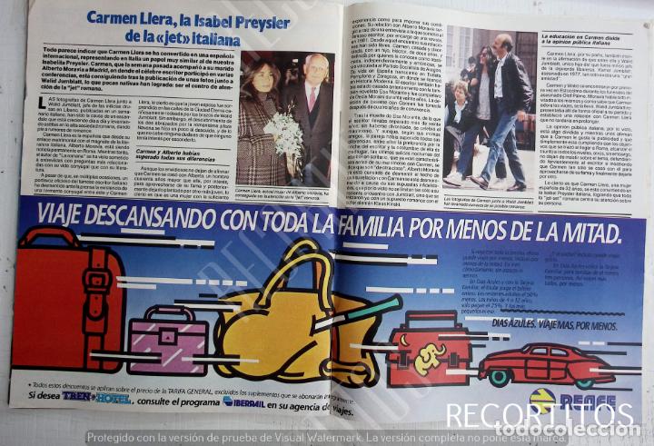 Coleccionismo de Revistas y Peri&oacute;dicos: renfe anuncio publicidad carmen llera isabel preysler