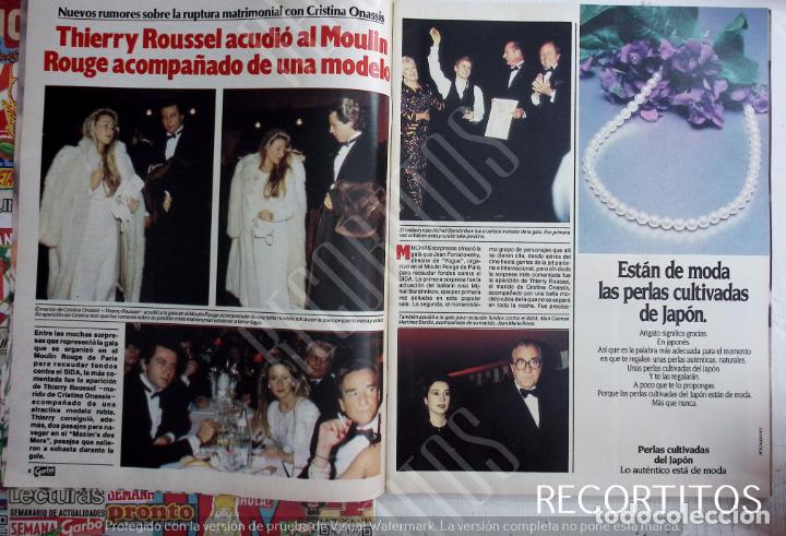 Coleccionismo de Revistas y Peri&oacute;dicos: thierry roussel moulin rouge maria del carmen martinez bordiu audrey hepburn