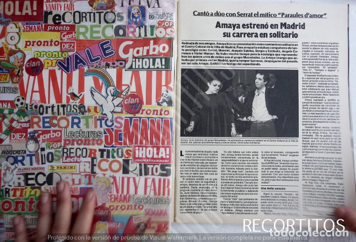 Coleccionismo de Revistas y Peri&oacute;dicos: amaya izaskun mocedades serrat URANGA