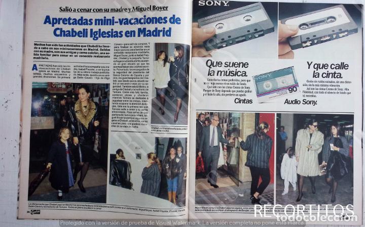 Coleccionismo de Revistas y Peri&oacute;dicos: sony casette casaet cinta audio isabel preysler chabeli iglesias chabely