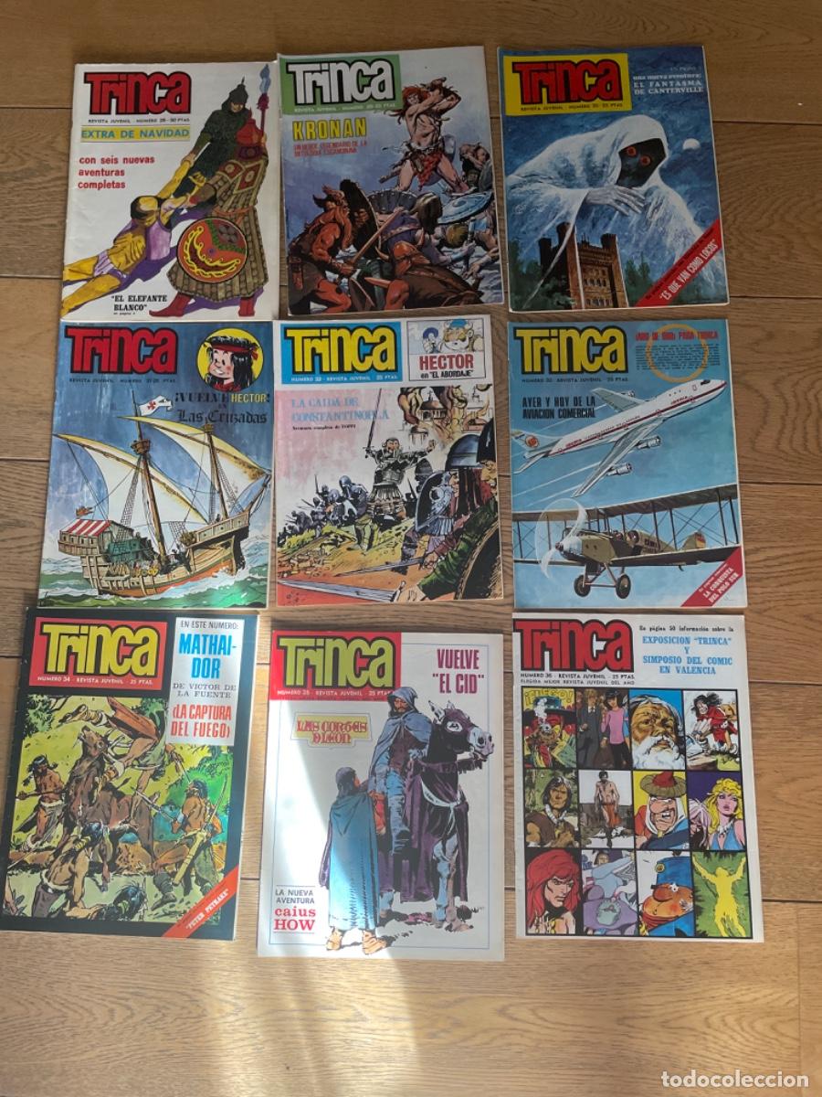 Coleccionismo de revistas y peri&oacute;dicos: Trinca revista 28 al 36