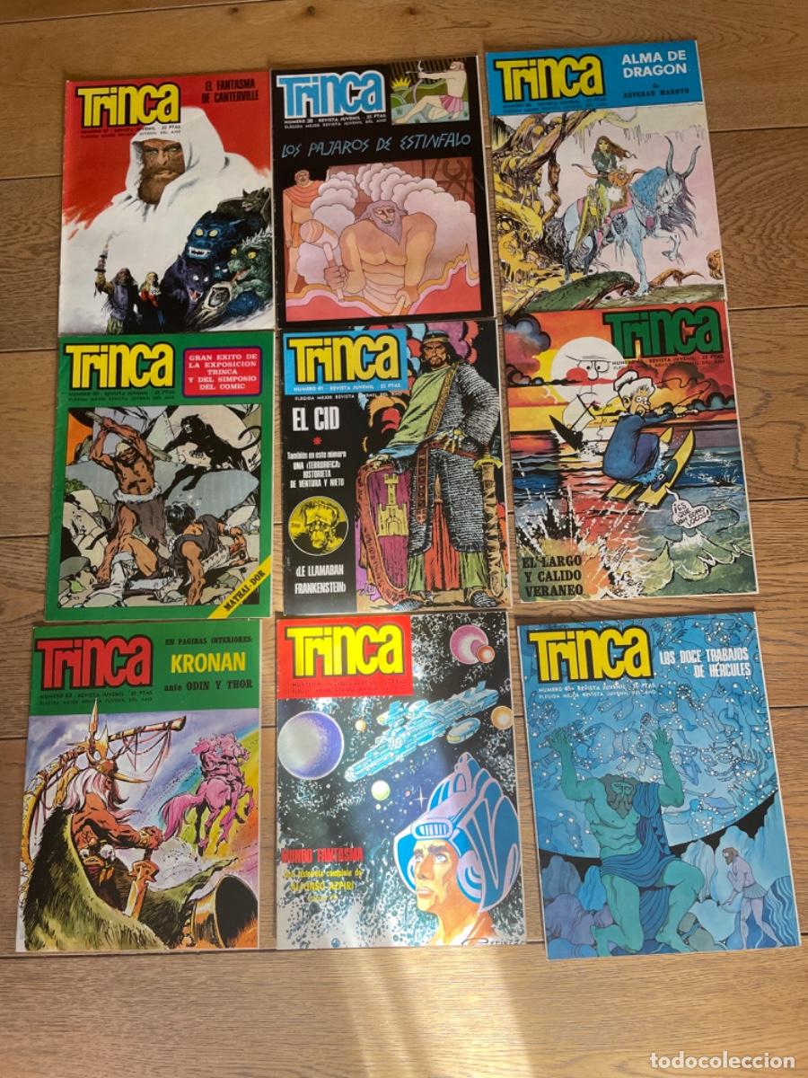 Coleccionismo de revistas y peri&oacute;dicos: Trinca revista n&uacute;meros 37-38-39-40-41-42-43-44-45